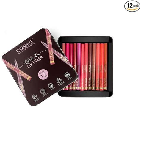 Define your lips with long lasting lip liners on Amazon