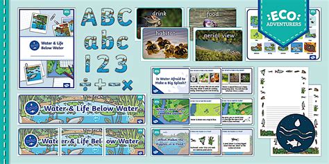 Year 1 Water & Life Below Water Display Pack
