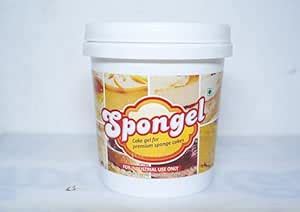 Bakers Gallexy, Spongel 1kg, Glazing cake Gel for Premium Sponge cakes ...