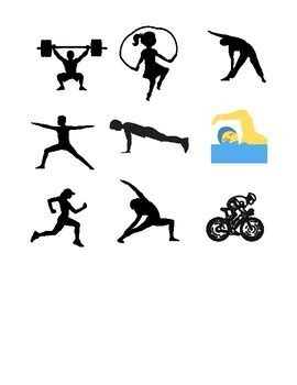 Exercise Types 的图像结果
