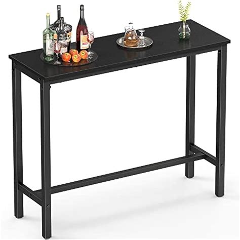 MrIRONSTONE Mr IRONSTONE Bar Table, 39 Pub Height Table, India | Ubuy