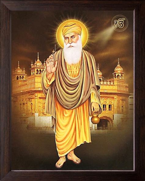 Art n Store: Guru Nanak Dev ji and Golden Temple HD Printed Religious ...