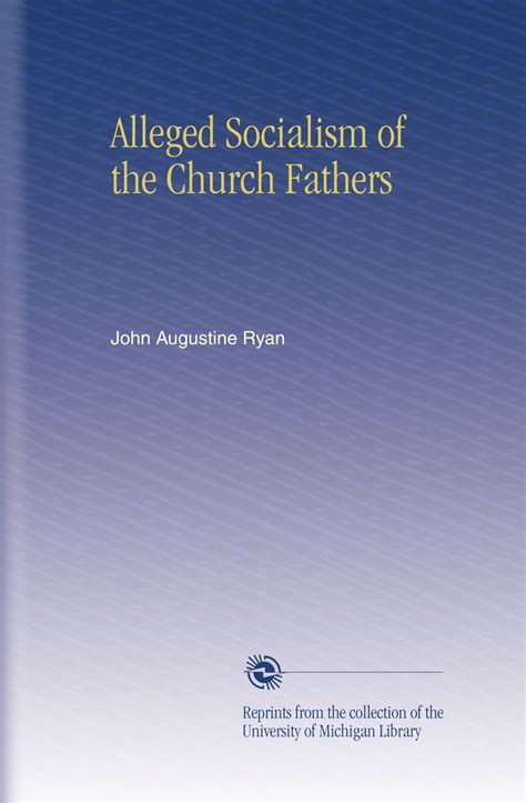 Alleged Socialism of the Church Fathers : Amazon.in: Books