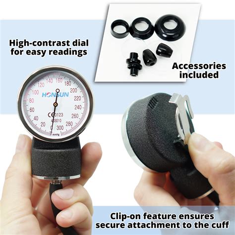 Blood Pressure Monitors|Blood Pressure Kit Aneroid Sphygmomanometer Sprague Stethoscope Set