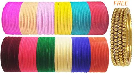 Velvet Bangles - Buy Velvet Bangles online at Best Prices in India ...