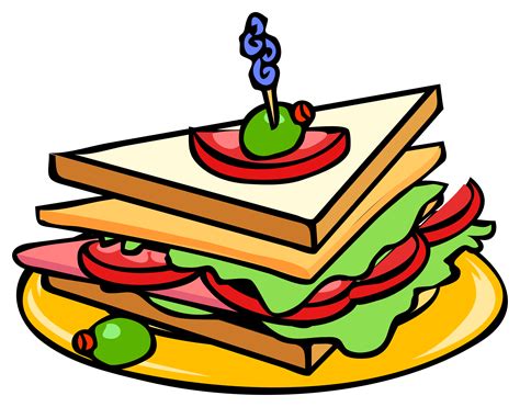 Clipart Sandwich - ClipArt Best