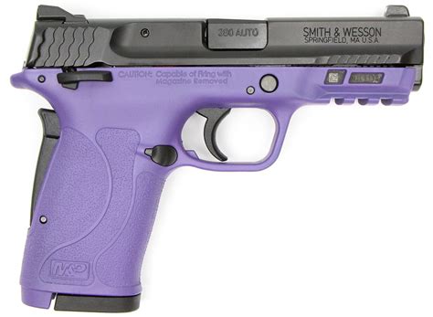 Smith & Wesson Shield EZ 380 Purple Passion Edition 380 ACP Pistol with ...