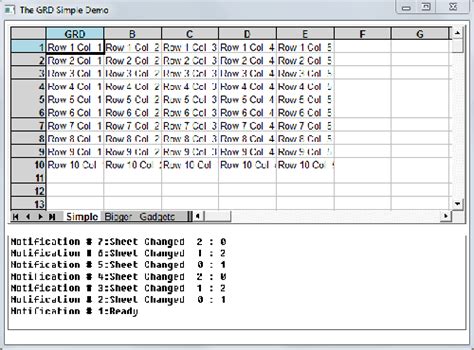 VB Control Grid 的图像结果