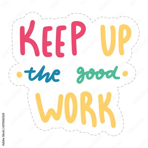 Good Work Sticker 的图像结果