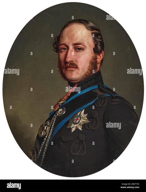 Portrait of Prince Albert of Saxe-Coburg and Gotha (1819-1861). Museum ...