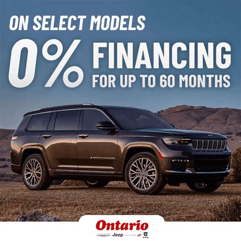 0% Financing: Get 0 Car Finance Today | Jeep & Ram Financing | Toronto ...