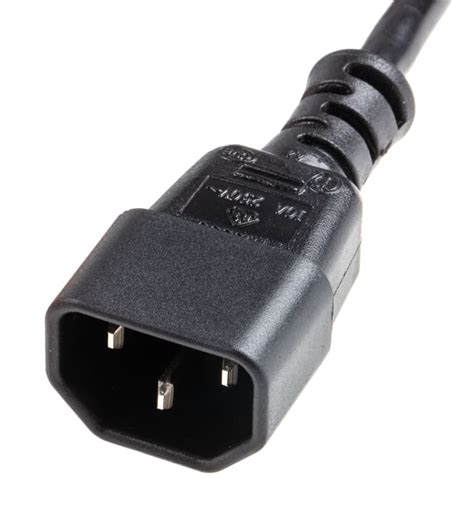 RS PRO | RS PRO Straight IEC C13 x 3 Socket to Straight IEC C14 Plug ...