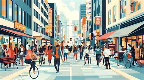 Busy City Cartoon 的图像结果