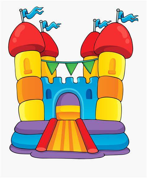 Bouncy Castle Hire Byf - Bouncy Castle Clipart , Free Transparent ...