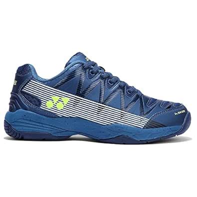 YONEX Dominant Tru Cushion Non-Marking Badminton Shoes, Maco Blue ...