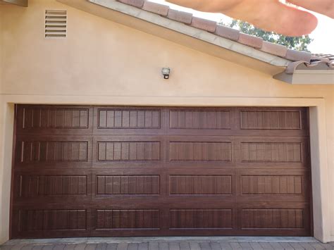 New installation of Amarr Hillcrest 2000 garage door in Walnut - size ...