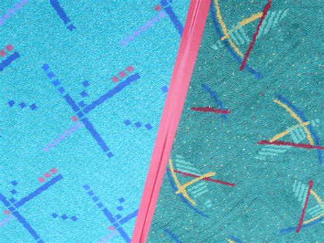 Portland Airport's Iconic Teal Carpet Installed In New Terminal ...