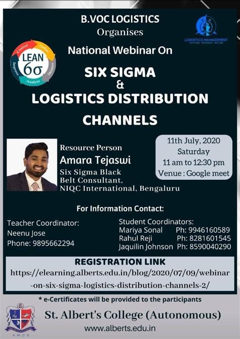 Logistics – National Webinar on Six Sigma & Logistics Distribution ...