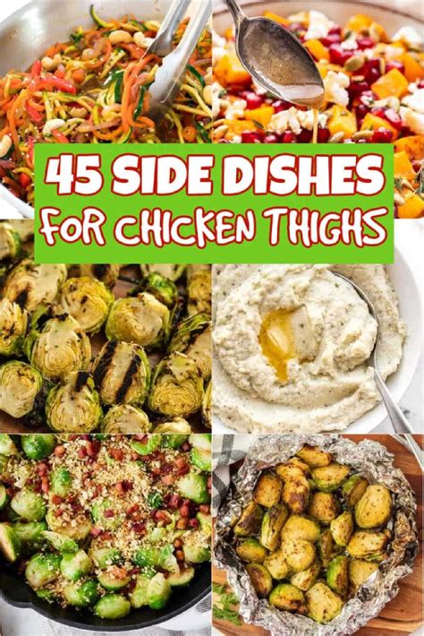 45 Side Dishes for Chicken Thighs - grillonadime.com