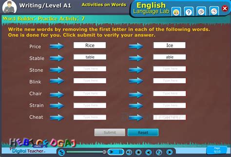 Writing Infographics Digital Teacher English Language Lab