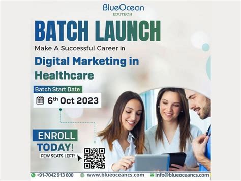 Blueocean Edutech launches certificate course in Healthcare Marketing ...
