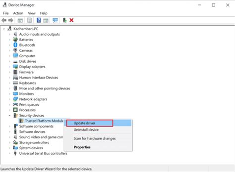 Image result for Remove Trusted Platform Module 80090016