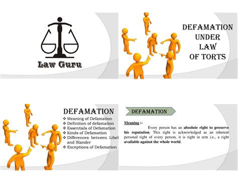 9 Defamation Introduction , Definition , Meaning and Essentials ...