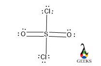 SO2Cl2 Lewis structure, Molecular geometry, and Polar or nonpolar