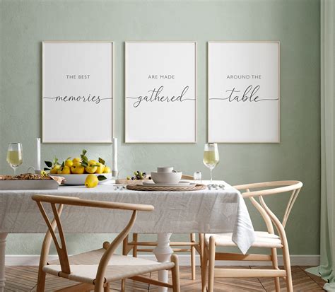 Wall Art Ideas For Dining Room at James Marts blog