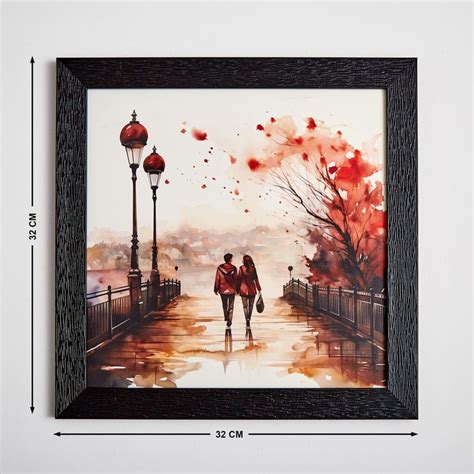 Buy Aura MDF Delight Couples Picture Frame - 32x32cm from Home Centre ...
