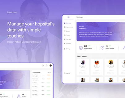 Hospital Information System Software UI 的图像结果