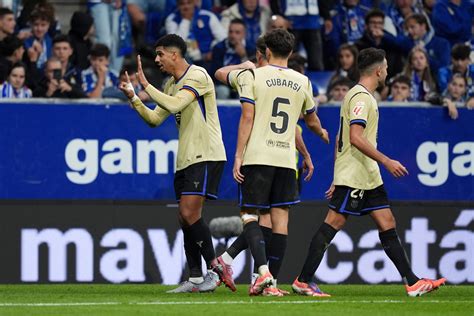 Araujo, Eric dedicate Barcelona win vs Oviedo to Gavi - 'We love him ...