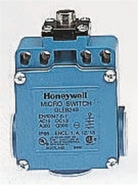 GLEB24B Honeywell | Honeywell GLE Series Plunger Limit Switch, 2NO/2NC ...