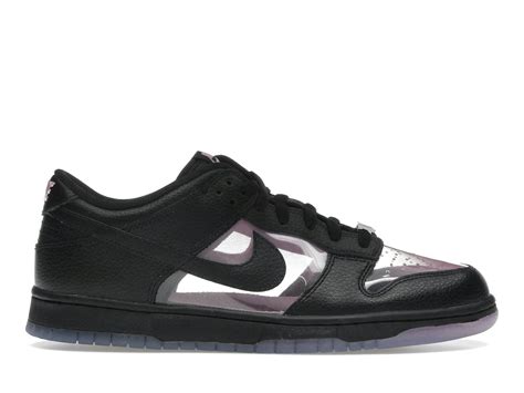 NIKE DUNK LOW RETRO TRANSPARENT BLACK PINK RISE MEN'S