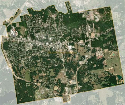 Map of Carthage city, Texas - Thong Thai Real