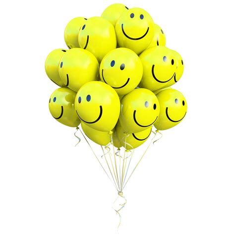 Buy Smiley Printed Latex Balloons - 20 PCS Set | – Snazzytrend