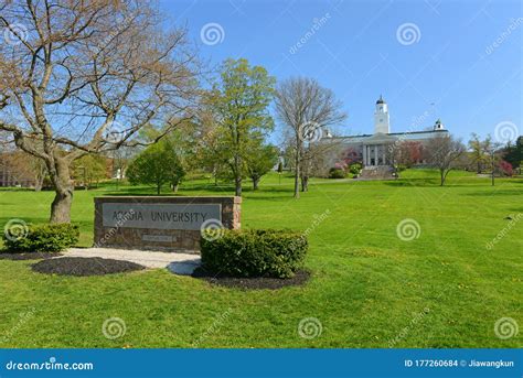 Acadia University, Wolfville, Nova Scotia, Canada Stock Photo - Image ...