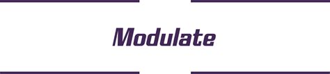 Image result for Modulate