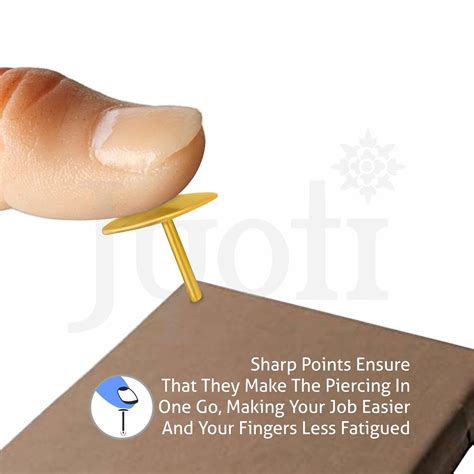 Aerotix Push Pin, Notice Board Pins Thumbtacks Pin Drawing Brass Plated ...