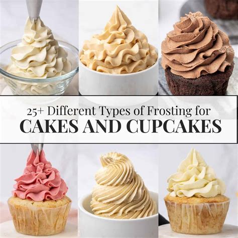 25+ Types Of Frosting For Cakes and Cupcakes - Spatula Desserts