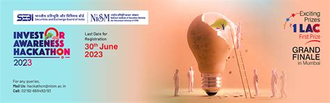 Investor Awareness Hackathon 2023 - National Institute of Securities ...
