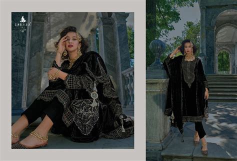 Cinderella Velvet Meenakari Luxurious Velvet Collection Winter Suits ...
