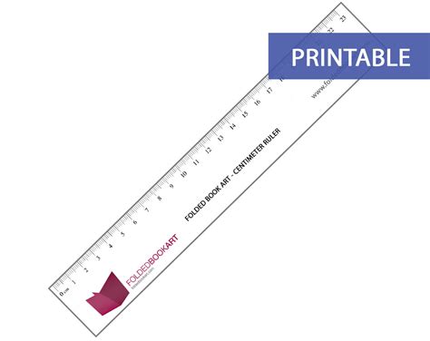 Printable Metric Ruler