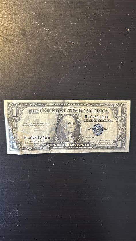 1957 dollar bill, worth saving? : r/papermoney