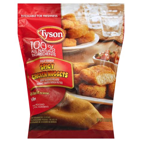 Tyson Fully Cooked Spicy Chicken Nuggets 27 oz | Shipt