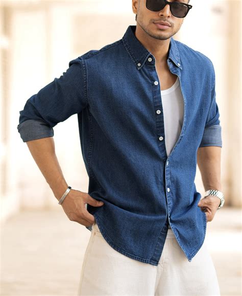 Blue Denim Shirt – Powerlook