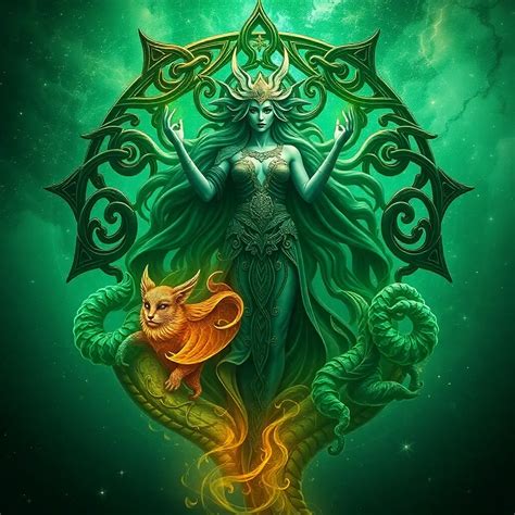 The Legend of Danu: Mother Goddess of Creation - Celtic Mythology