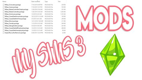 Sims 3 Mods Tutorial 的图像结果