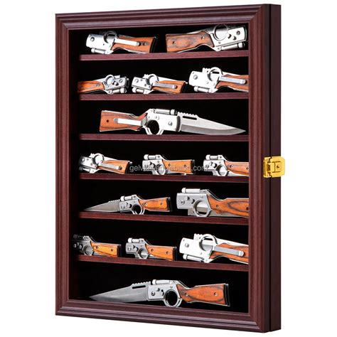 Custom Knife Display Case Uv Protection Acrylic Knife Display Case ...