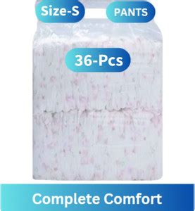 Moms World Baby Diaper Pants For Kids, Leakage Protection - S - Buy 36 ...